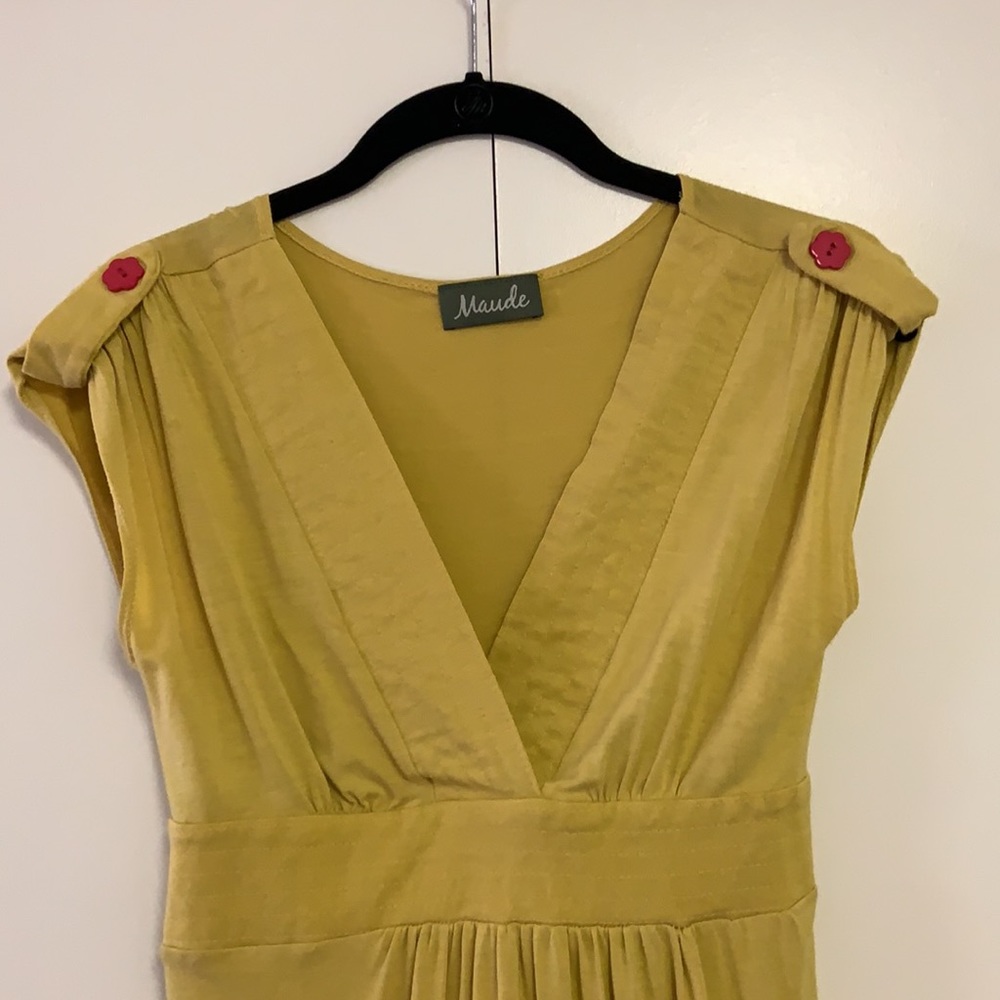 Yellow tunic top